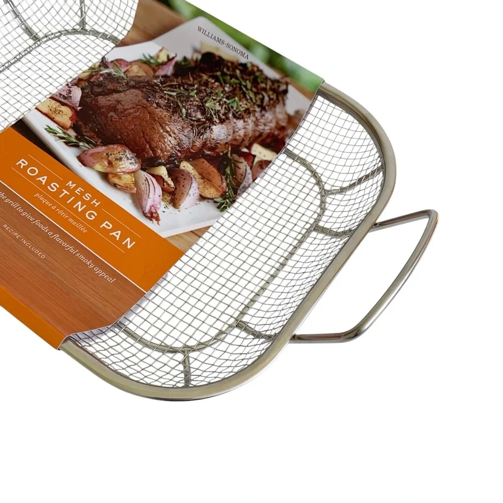 Williams Sonoma Stainless Steel Mesh Roasting Pan